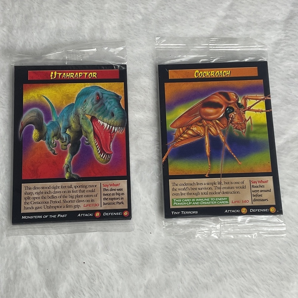 Weird and wild trading cards